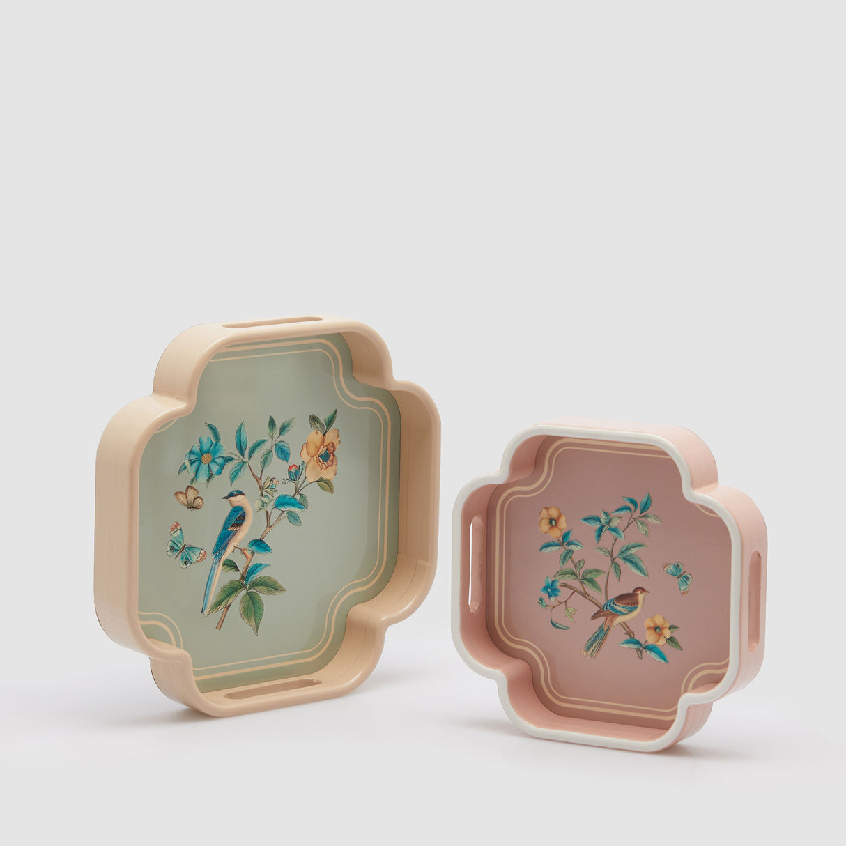 EDG Enzo De Gasperi Set 2 Vassoi in Legno 30-24cm