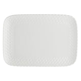 LA PORCELLANA BIANCA Momenti Vassoio Piatto Pasticceria 27x19cm Bianco Porcellana