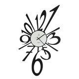 ARTI & MESTIERI Orologio da Parete di Design Big Bang Grande Nero