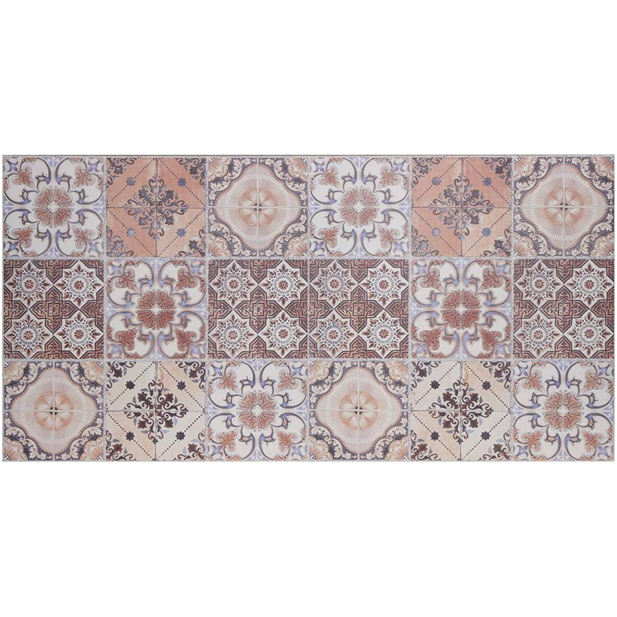 MONTEMAGGI Tappeto Passatoia Antiscivolo Cucina 120x60cm Cementine Vinile