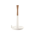 Portarotolo Tierra Guzzini in plastica riciclata bianco latte 30 cm