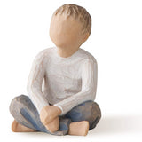 WILLOW TREE Figurina Statuina Bambino Pieno di Fantasia Design di Susan Lordi 6cm Resina