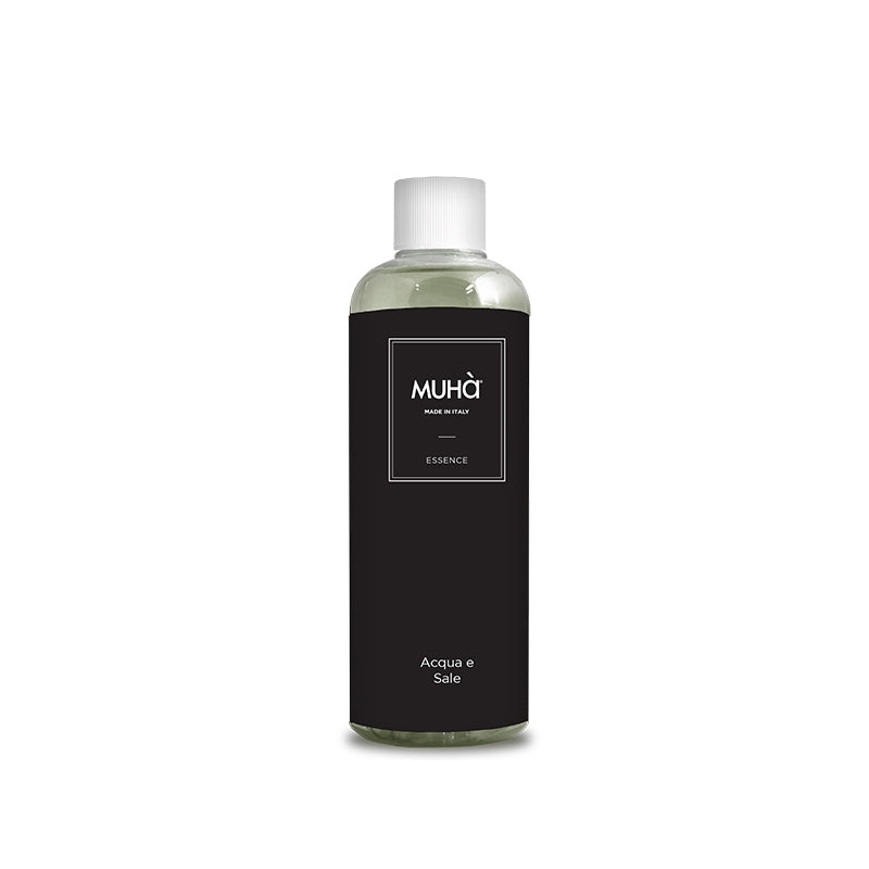 MUHA' Ricarica Refill 500ml Profumatore D'Ambiente Acqua e Sale