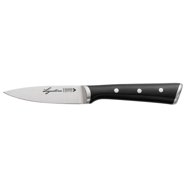 LAGOSTINA Iceforce Coltello Spelucchino 9cm Acciaio Inox Doppio Rivetto Manico Ergonomico