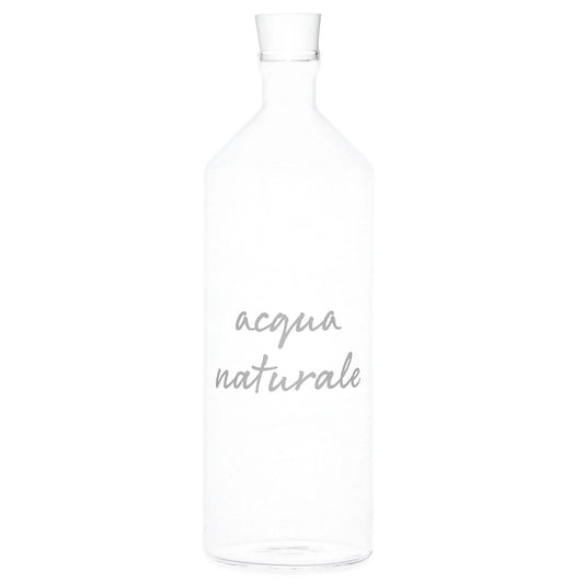 SIMPLE DAY Bottiglia in Vetro Acqua Naturale 1,4 Litri Vetro Borosilicato