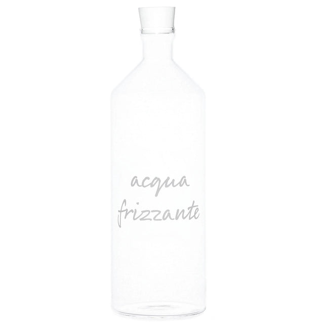 Bottiglia Simple Day in vetro borosilicato design minimalista 1,4 litri