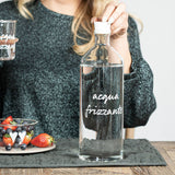 SIMPLE DAY Sparkling Water Glass Bottle 1.4 Liters Borosilicate Glass