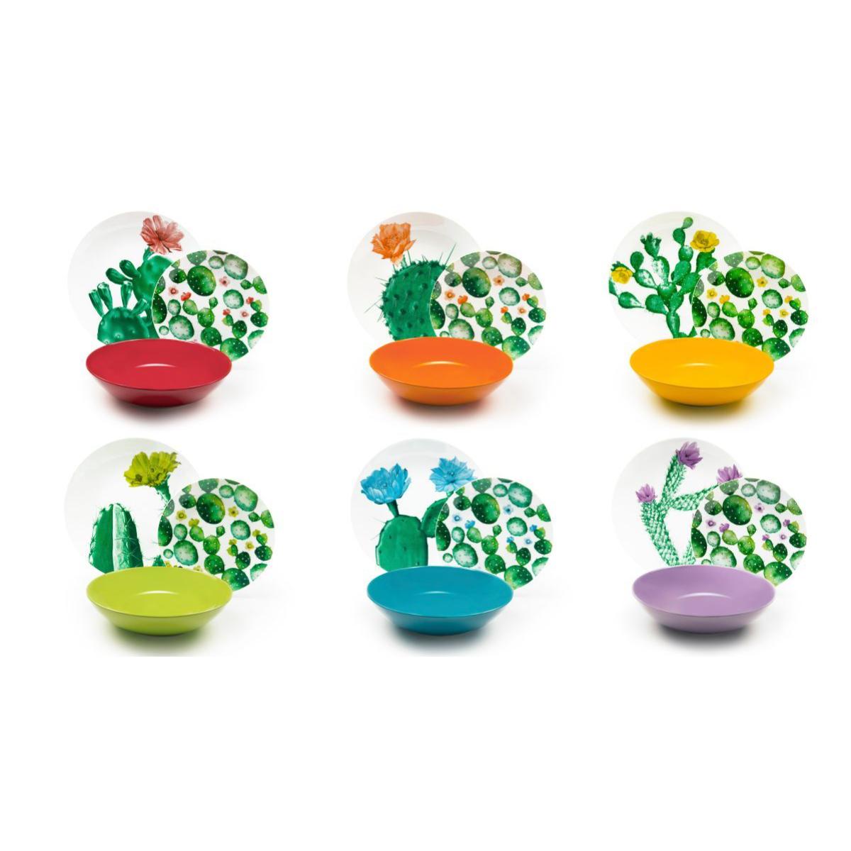 Antipastiera Puzzle Excelsa, 43324, In Porcellana Bianca, Linea White Home, Multicolore