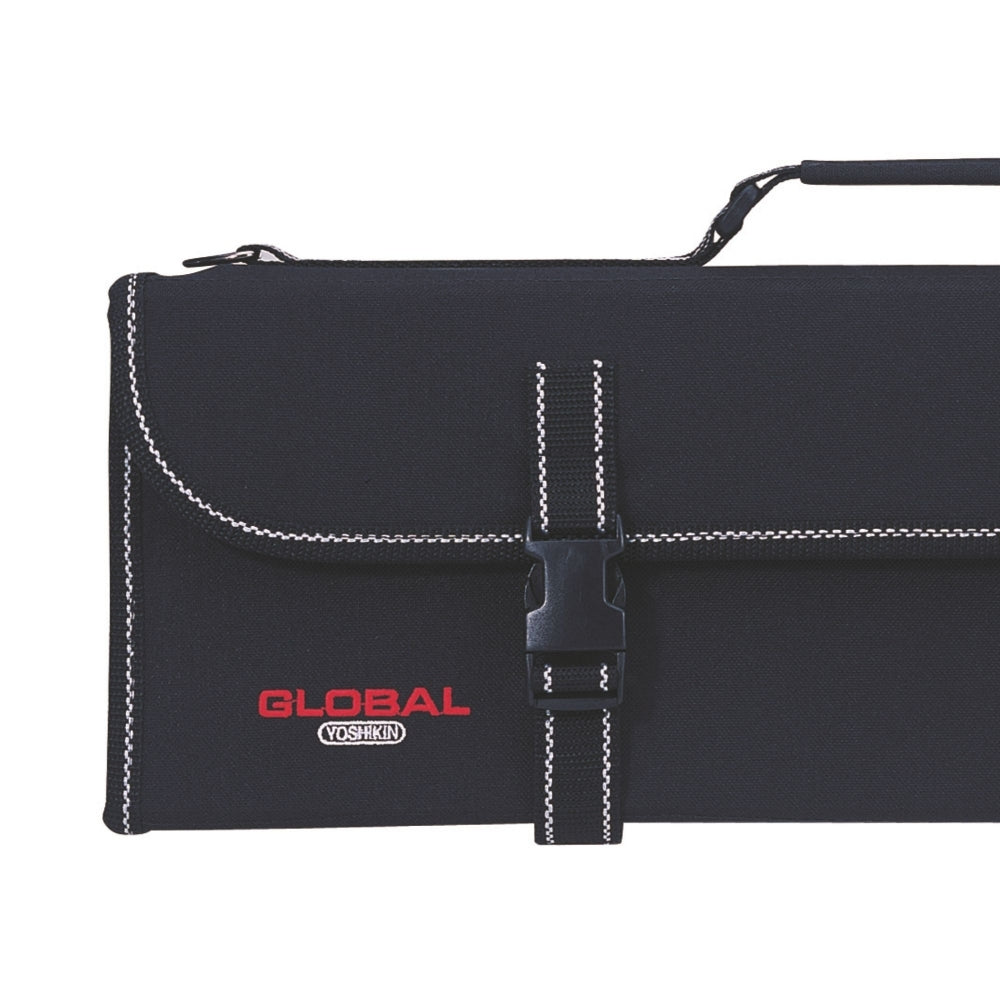 GLOBAL Knife Case Bag 16 Pieces 52x17cm Nylon G-667/16