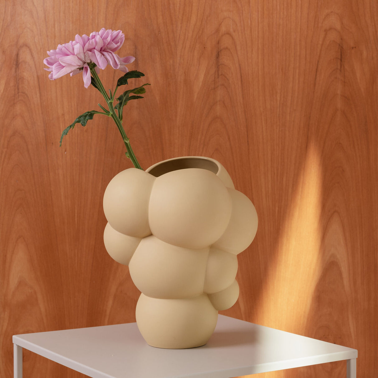 ROSENTHAL Design Vases Skum Fossil 26cm Giallo Porcellana