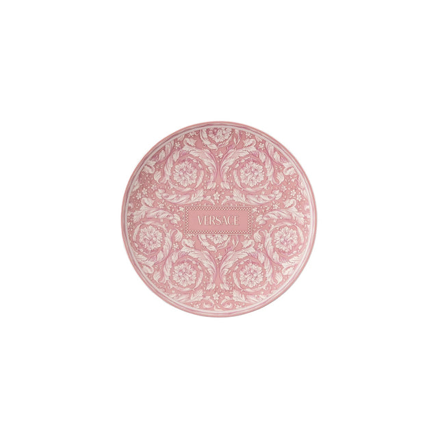 VERSACE Barocco Rose Piatto Piattino 17cm Rosa Porcellana