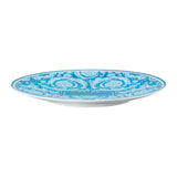 VERSACE Barocco Teal Piatto Segnaposto 33cm Azzurro Porcellana