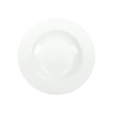 BRANDANI Piatto Fondo Total White 21,5cm Set 6 Pezzi Bianco New Bone
