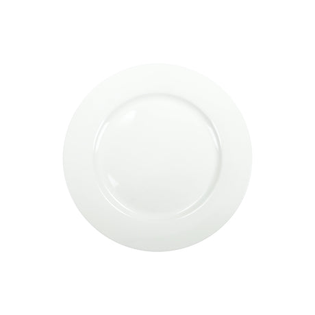 BRANDANI Piatto Piattino Frutta Colazione Total White 19cm Set 6 Pezzi Bianco New Bone