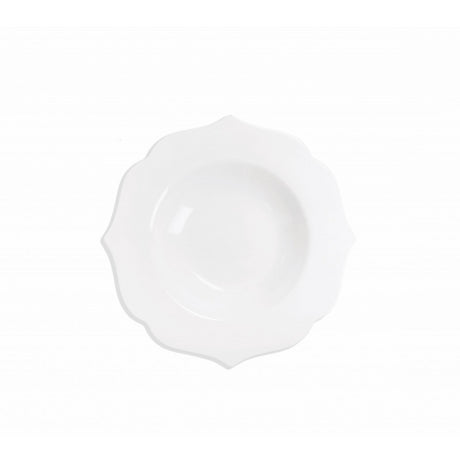 BRANDANI Queen Servizio Tavola Piatti Set 18 Pezzi Bianco New Bone