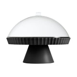 BLIM PLUS Alzata Tortiera Agorà 30cm Carbon Black Nero Made in Italy 100% Riciclabile