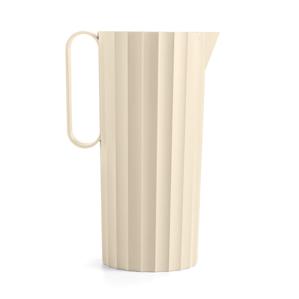 BLIM PLUS Carafe Pitcher Hydria Brown Sugar Sand 1.7lt Made in Italy 100% Recyclable