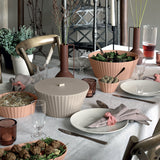 BLIM PLUS Bowl Cup Salad Bowl Nettuno L 25cm Carbon Black Made in Italy 100% Recyclable