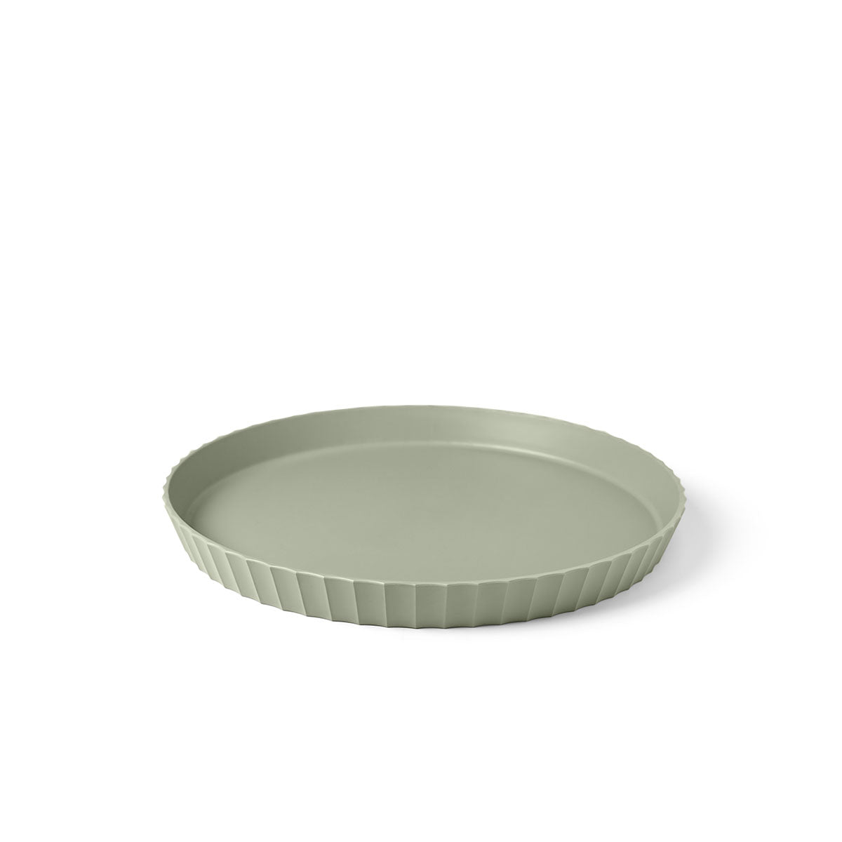 BLIM PLUS Vassoio Rotondo Atena M 30cm Forest Medium Verde Made in Italy 100% Riciclabile