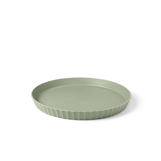 BLIM PLUS Vassoio Rotondo Atena M 30cm Forest Medium Verde Made in Italy 100% Riciclabile