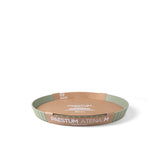 BLIM PLUS Vassoio Rotondo Atena M 30cm Forest Medium Verde Made in Italy 100% Riciclabile