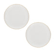 LA PORCELLANA BIANCA - Momenti Oro Set 2 Pezzi Piatto Dolce 18cm