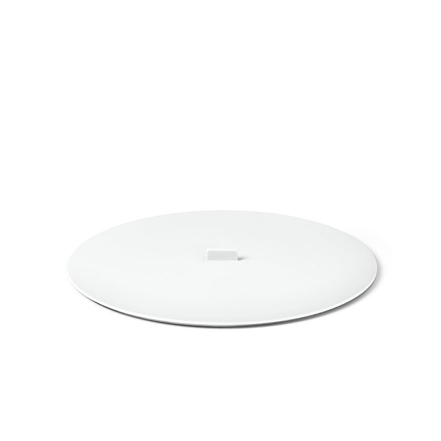 BLIM PLUS Coperchio per Ciotola Paestum L 25cm Arctic White Bianco Made in Italy 100% Riciclabile