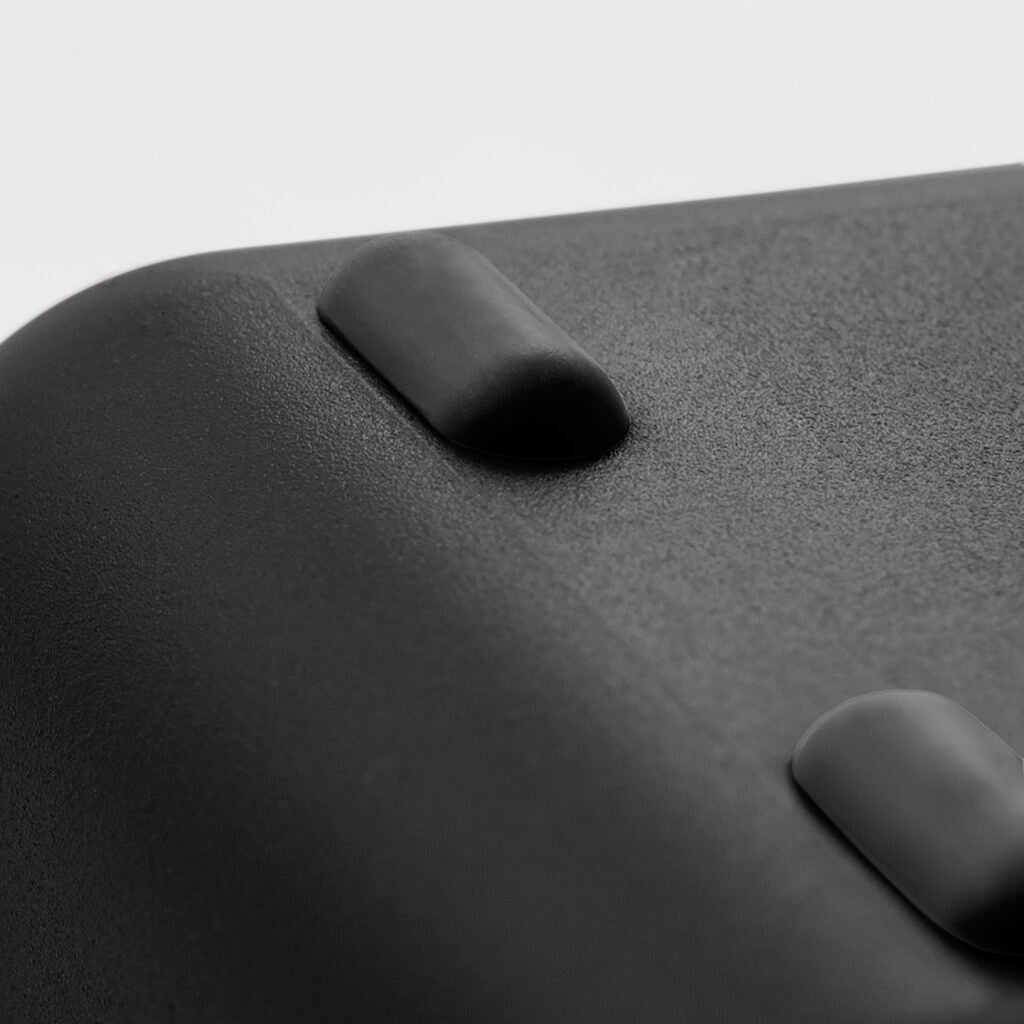 BLIM PLUS Lunchbox Porta Pranzo Bauletto M 18x17,5cm Carbon Black Nero Made in Italy 100% Riciclabile