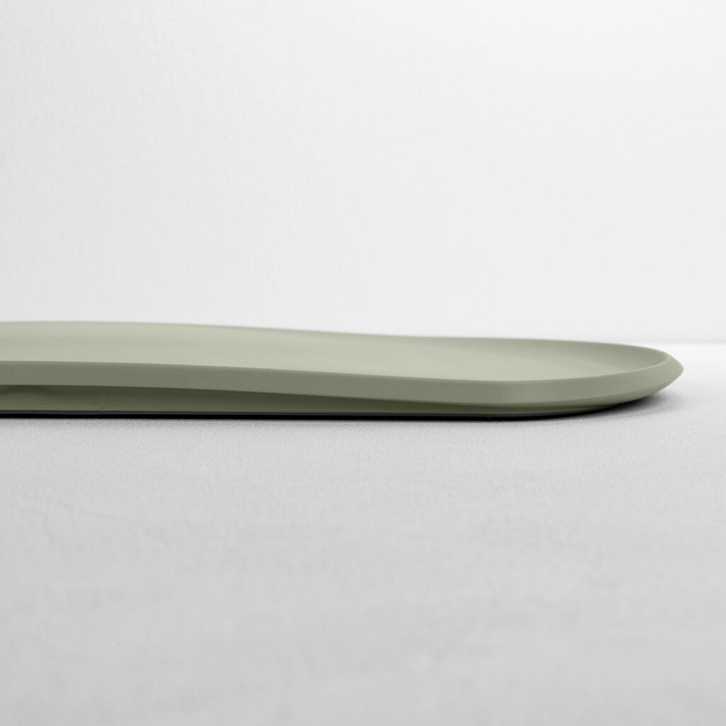 BLIM PLUS Tagliere Skateboard 32x22,5cm Forest Medium Verde Made in Italy 100% Riciclabile