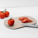 BLIM PLUS Tagliere Skateboard 32x22,5cm Moka Grey Grigio Made in Italy 100% Riciclabile