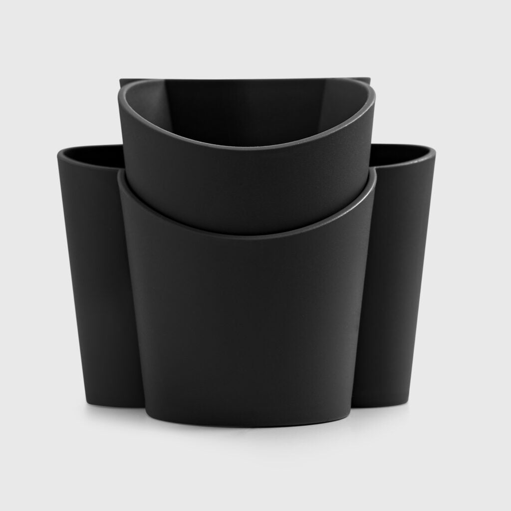 BLIM PLUS Scolaposate Gocciolo 14x11,5cm Carbon Black Nero Made in Italy 100% Riciclabile
