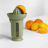 BLIM PLUS Spremiagrumi con Caraffa Ufo 500ml Forest Dark Verde Made in Italy 100% Riciclabile