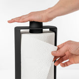 BLIM PLUS Roll Holder Stop 35cm Black Carbon Black Made in Italy 100% Recyclable