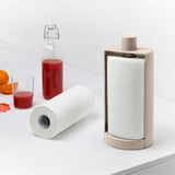 BLIM PLUS Portarotolo Stop 35cm Moka Grey Grigio Made in Italy 100% Riciclabile