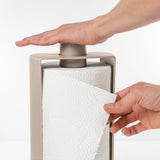 BLIM PLUS Portarotolo Stop 35cm Moka Grey Grigio Made in Italy 100% Riciclabile