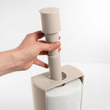 BLIM PLUS Portarotolo Stop 35cm Moka Grey Grigio Made in Italy 100% Riciclabile