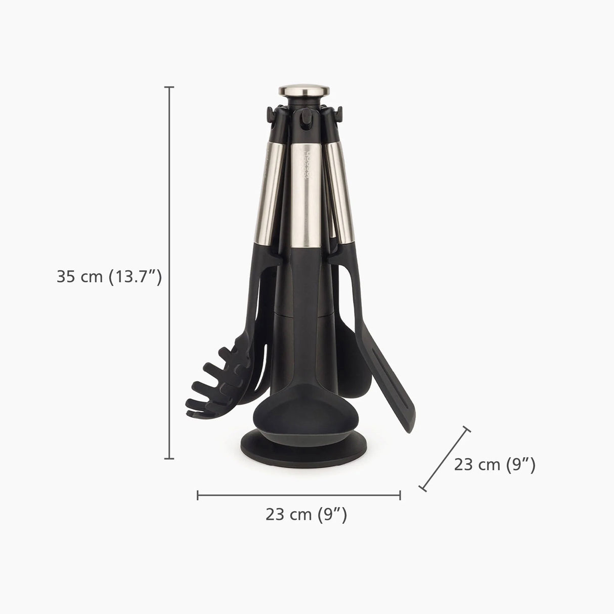 JOSEPH JOSEPH Elevate Set 5 Utensili da Cucina Mestoli 35cm