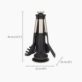 JOSEPH JOSEPH Elevate Set 5 Utensili da Cucina Mestoli 35cm