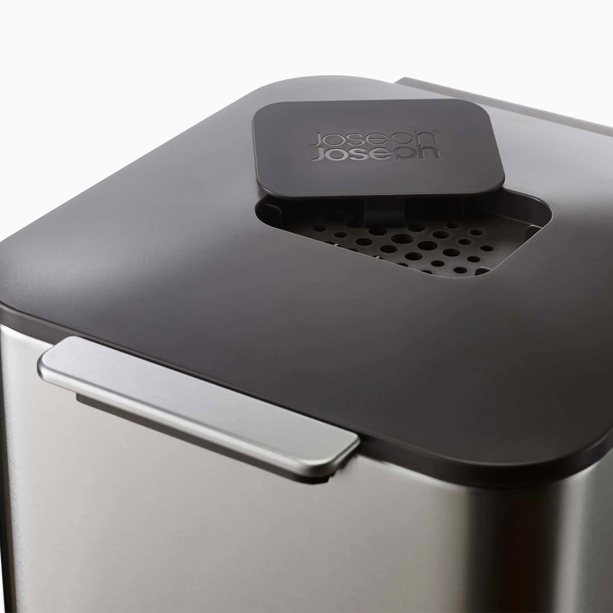 JOSEPH JOSEPH Totem Max Pattumiera Raccolta Differenziata 40L Acciaio Inox 76x30cm