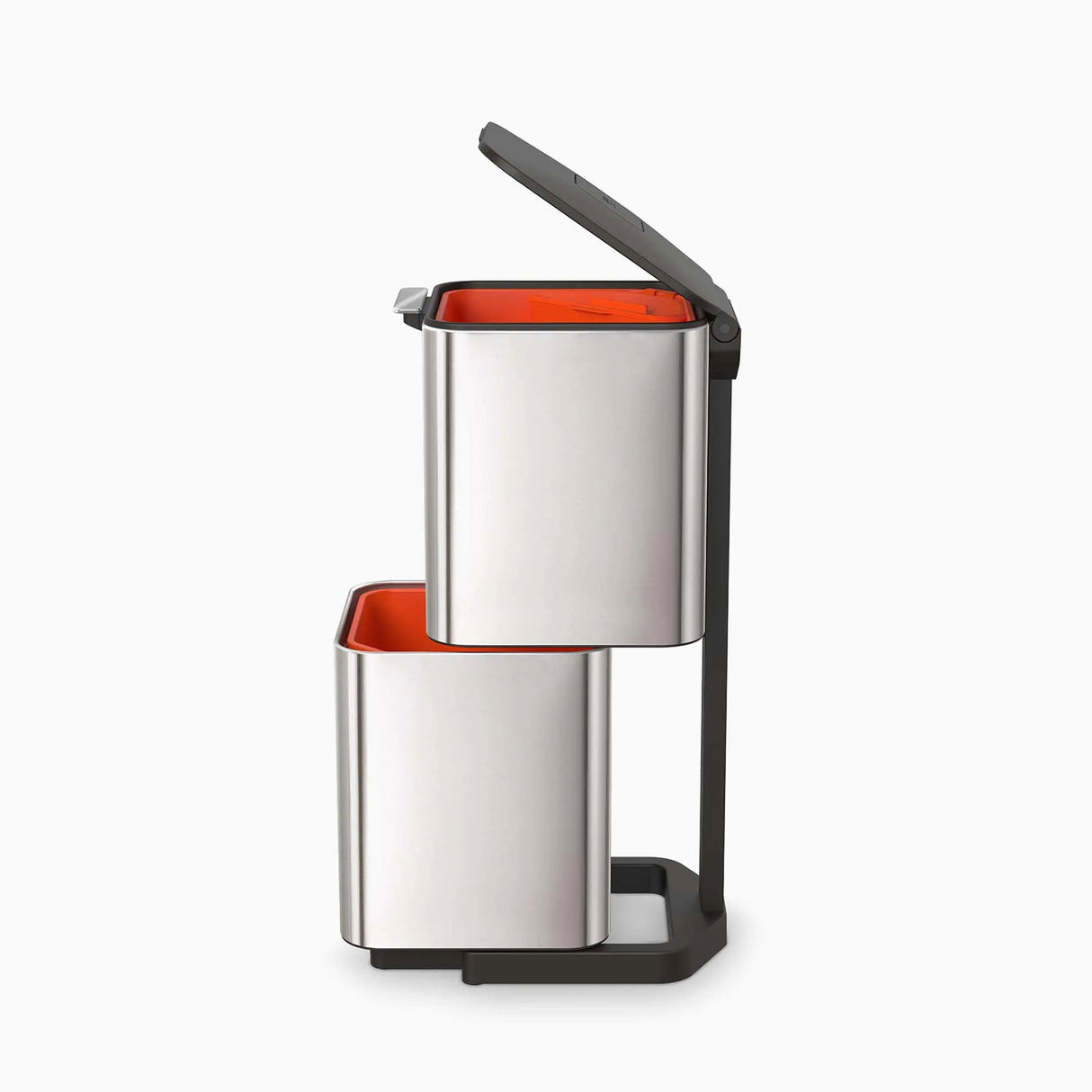 JOSEPH JOSEPH Totem Max Pattumiera Raccolta Differenziata 40L Acciaio Inox 76x30cm