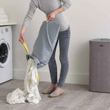 JOSEPH JOSEPH Tota 60L Laundry Basket for Dirty Clothes 71x39.5cm Gray