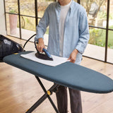 JOSEPH JOSEPH Glide Max Plus Ironing Board 135x45cm Advance Blue with Steam Iron Rest