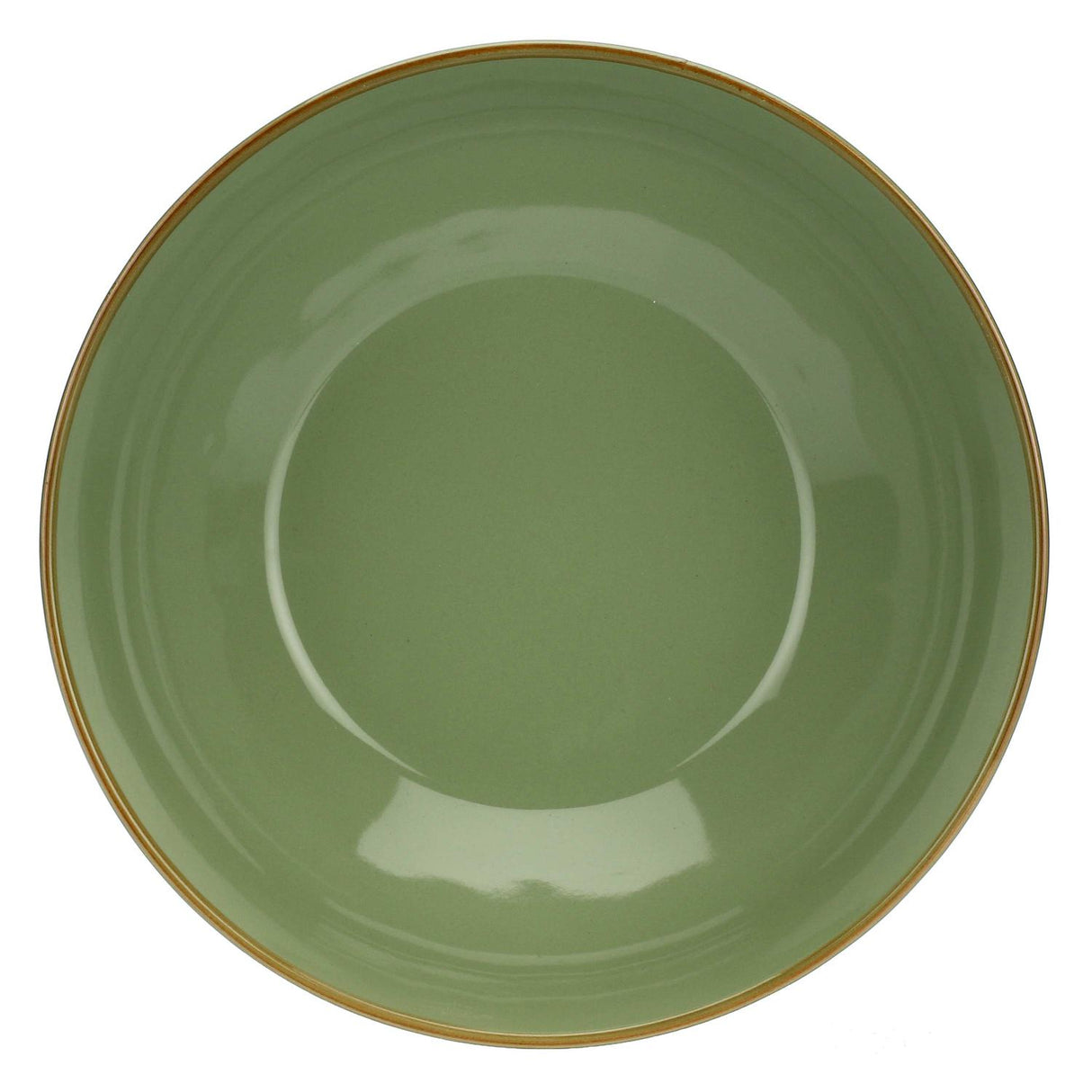 ROSE & TULIPANI Concerto Ciotola Insalatiera Coppa 26cm Verde Oliva Stoneware
