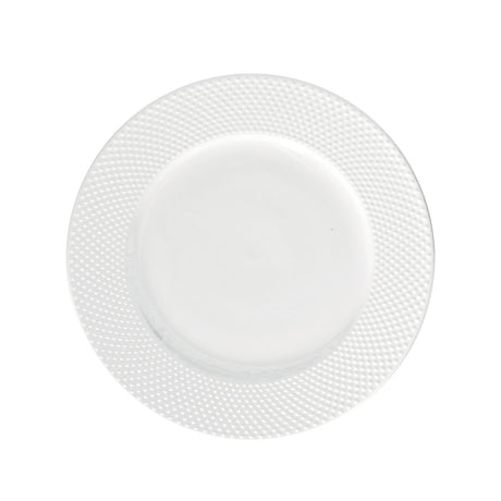 LA PORCELLANA BIANCA Richiamo Set 6 Pezzi Piatto Piano 27cm Bianco Porcellana