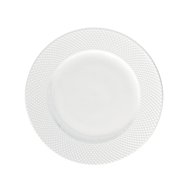 LA PORCELLANA BIANCA Richiamo Set 6 Pezzi Piatto Piano 27cm Bianco Porcellana