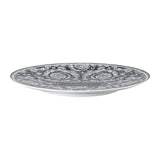 VERSACE Barocco Haze Placeholder Plate 33cm Black Porcelain