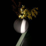 ROSENTHAL Silvana Gray Glass Vase 33cm Grey