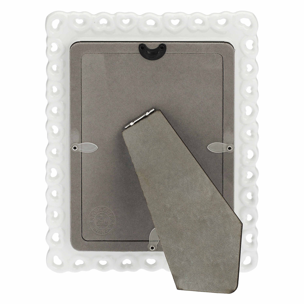 LA PORCELLANA BIANCA - Valentino Portafoto Traforato 10x15cm