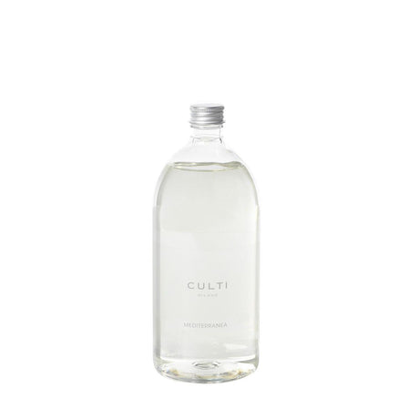 CULTI MILANO Ricarica Refill per Diffusore con Bastoncini 1L Mediterranea