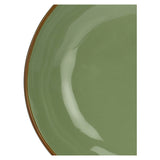ROSE & TULIPANI Concerto Piatto Fondo 21cm Verde Oliva